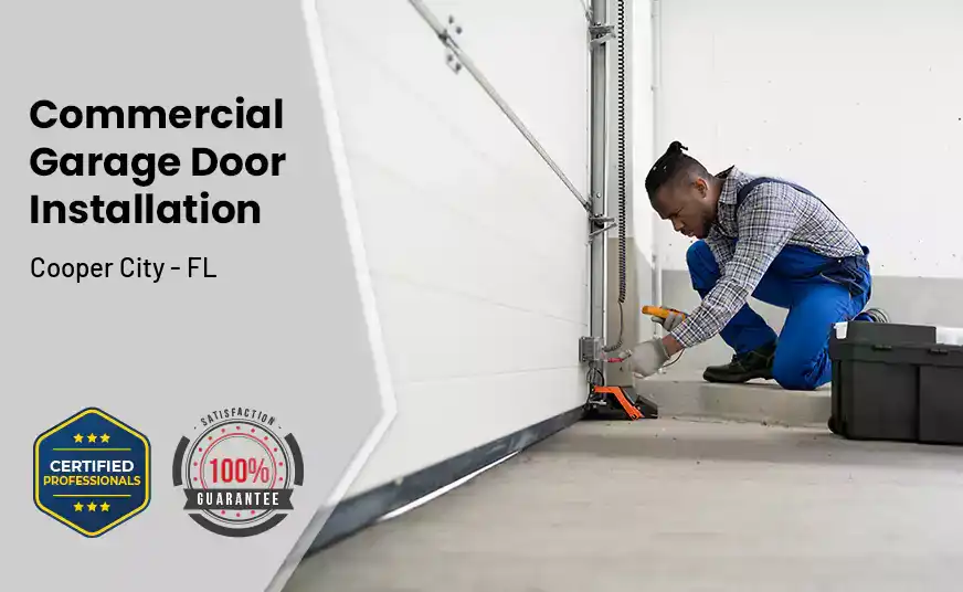 commercial garage door installation Cooper City - FL