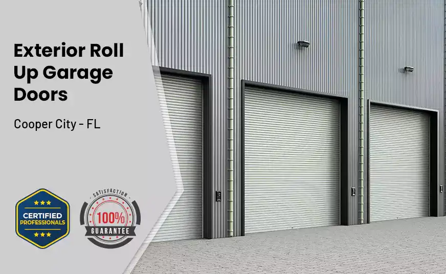 Exterior Roll Up Garage Doors Cooper City - FL 
