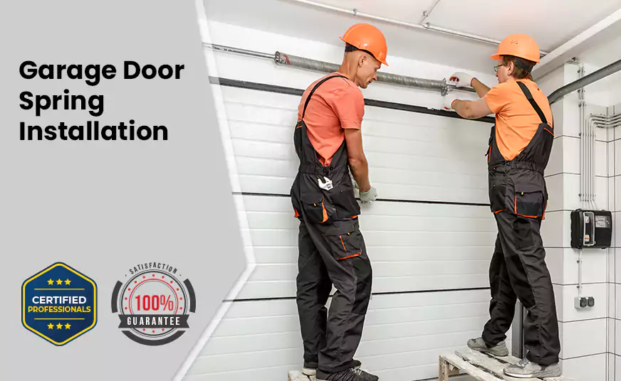 Garage Door Spring Installation in Cooper City, FL