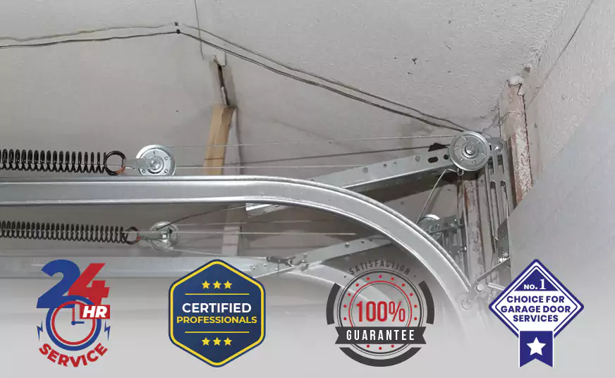 Overhead Garage Door Pulley Cable Replacement in Cooper City, FL